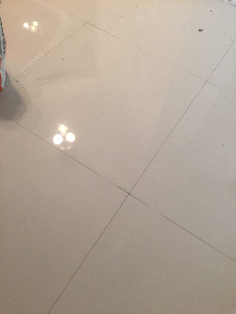 Porcelain floor work samples